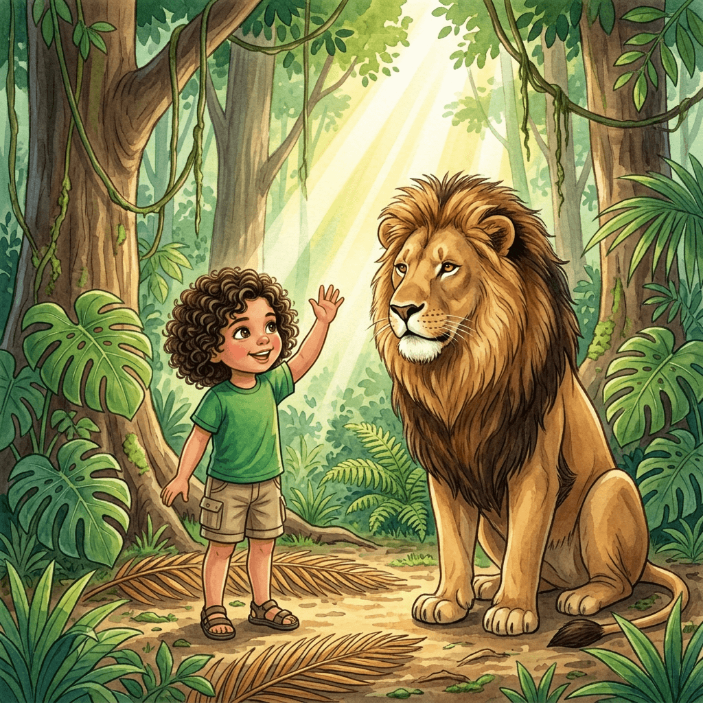 The Friendly Lion
