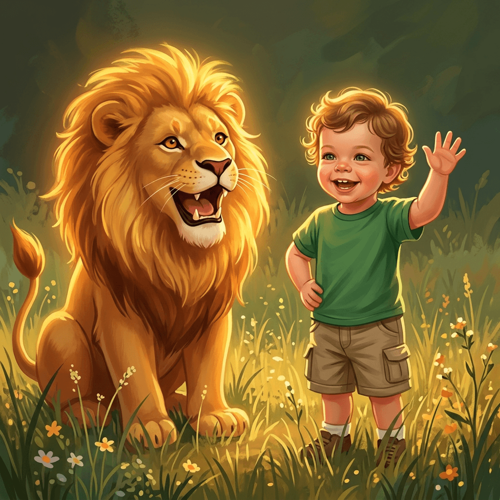 The Friendly Lion