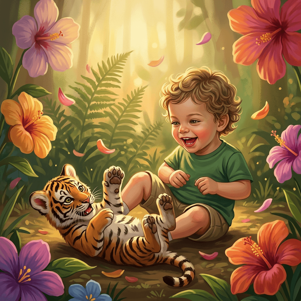 The Playful Tiger