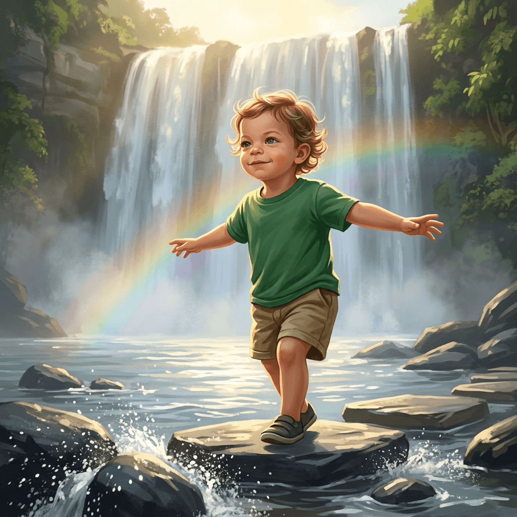 Crossing the Waterfall